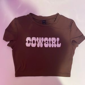 cowgirl tee